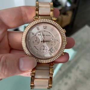 Rose Gold Michael Kors Watch